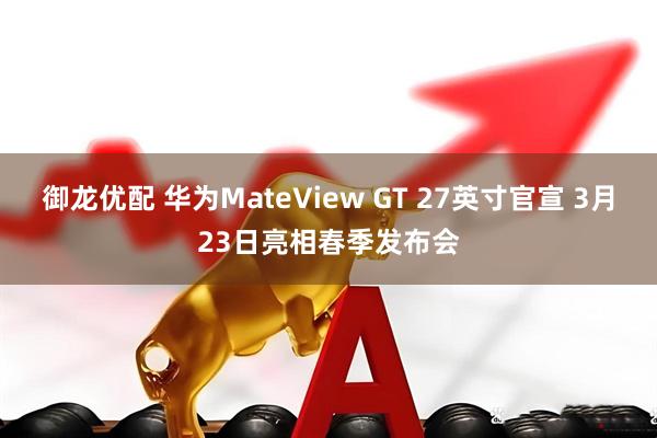 御龙优配 华为MateView GT 27英寸官宣 3月23日亮相春季发布会