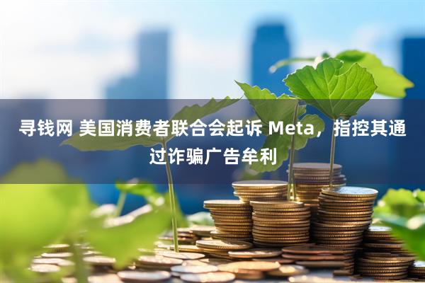 寻钱网 美国消费者联合会起诉 Meta，指控其通过诈骗广告牟利