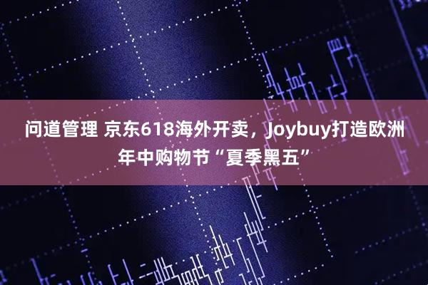 问道管理 京东618海外开卖，Joybuy打造欧洲年中购物节“夏季黑五”